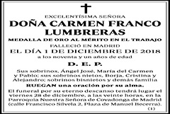 Carmen Franco Lumbreras